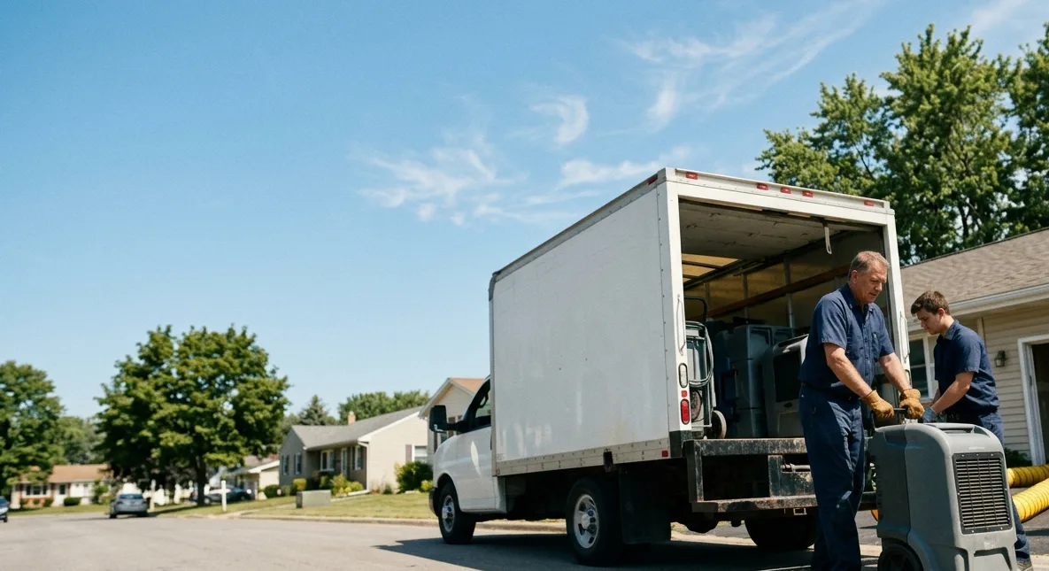 Water Damage Cleanup in Rolling Prairie, IN near me